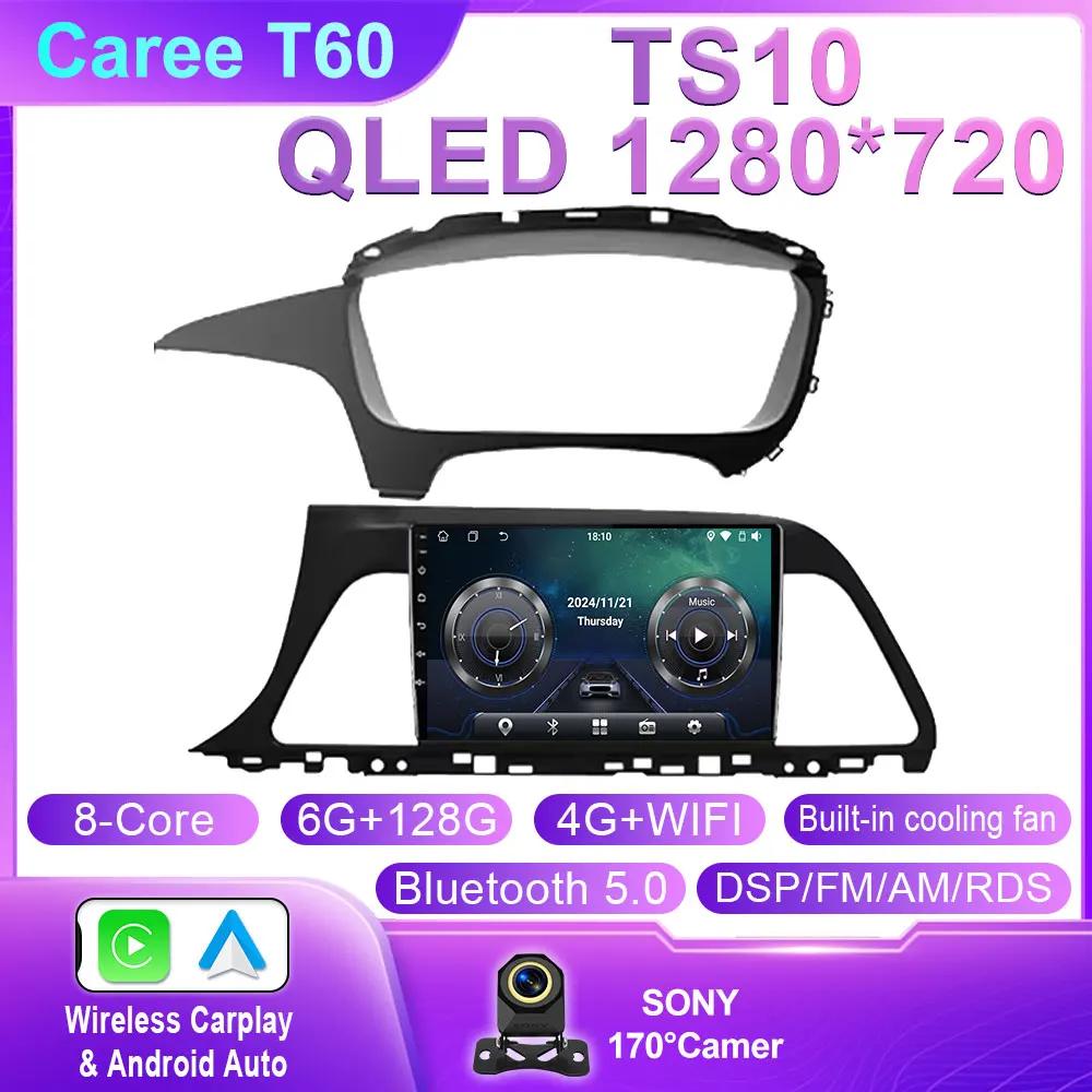 Radio Auto Android Pentru Hyundai Sonata 7 LF 2014 2015 2016 2017- 2020 Stereo Auto Player Multimedia Navigație GPS 4G Wifi Fără 2din