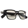 Bluetooth5.3 Smart Glasses Blue Light Blocking IPX4 Waterproof Handsfree Calling for Playing Music Gaming Meeting Black