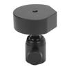 Satellite Tripod Mount Adapter Set Aluminum Alloy Ball Head and Mount Tripod Adapters for Mini Black