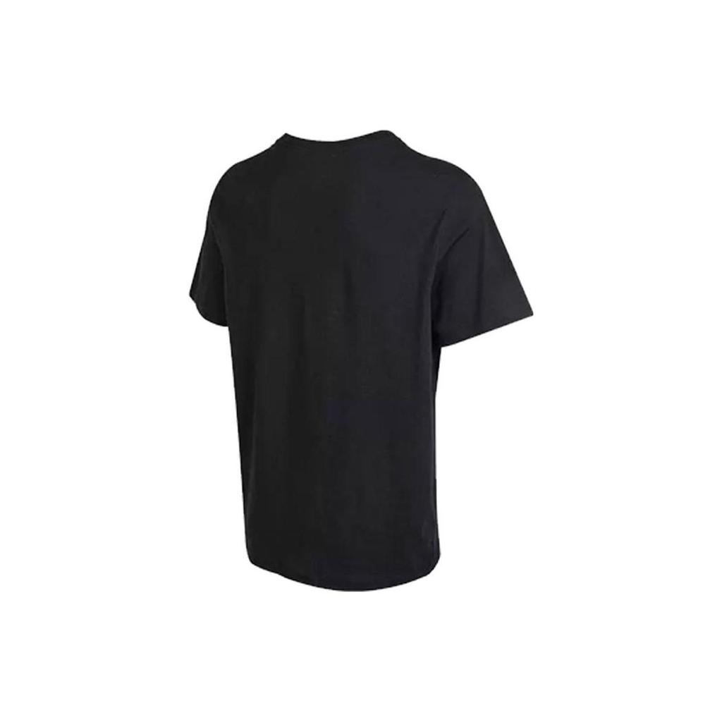 Nike Letter Logo Solid Color Crew Neck Short Sleeve T-Shirt Men Tops Black DZ2688-010