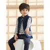 Japanese-Style Cotton-Padded Waistcoat for Spring and Autumn Tops Children's Clothing
