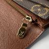 Gebrauchte LOUIS VUITTON Geldbörse Braun PVC Damen