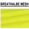 High Visibility Mesh Safety Reflective Vest with Pockets and Zipper Meets ANSI/ISEA Standards