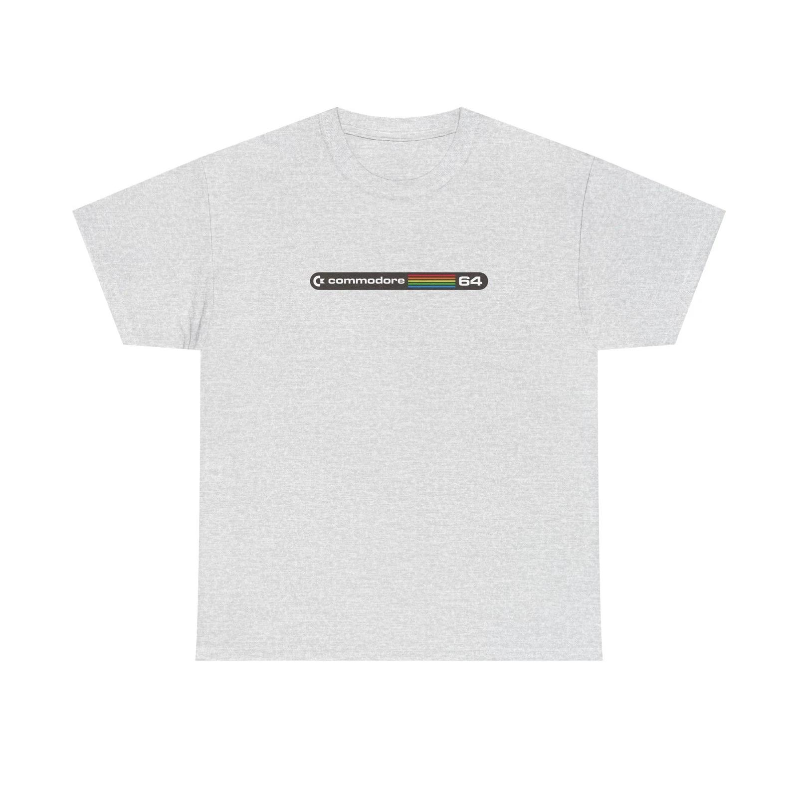 Commodore 64 Retro Logo T-Shirt | Vintage 80s Gaming Computer Tee 13 Colors Gift S