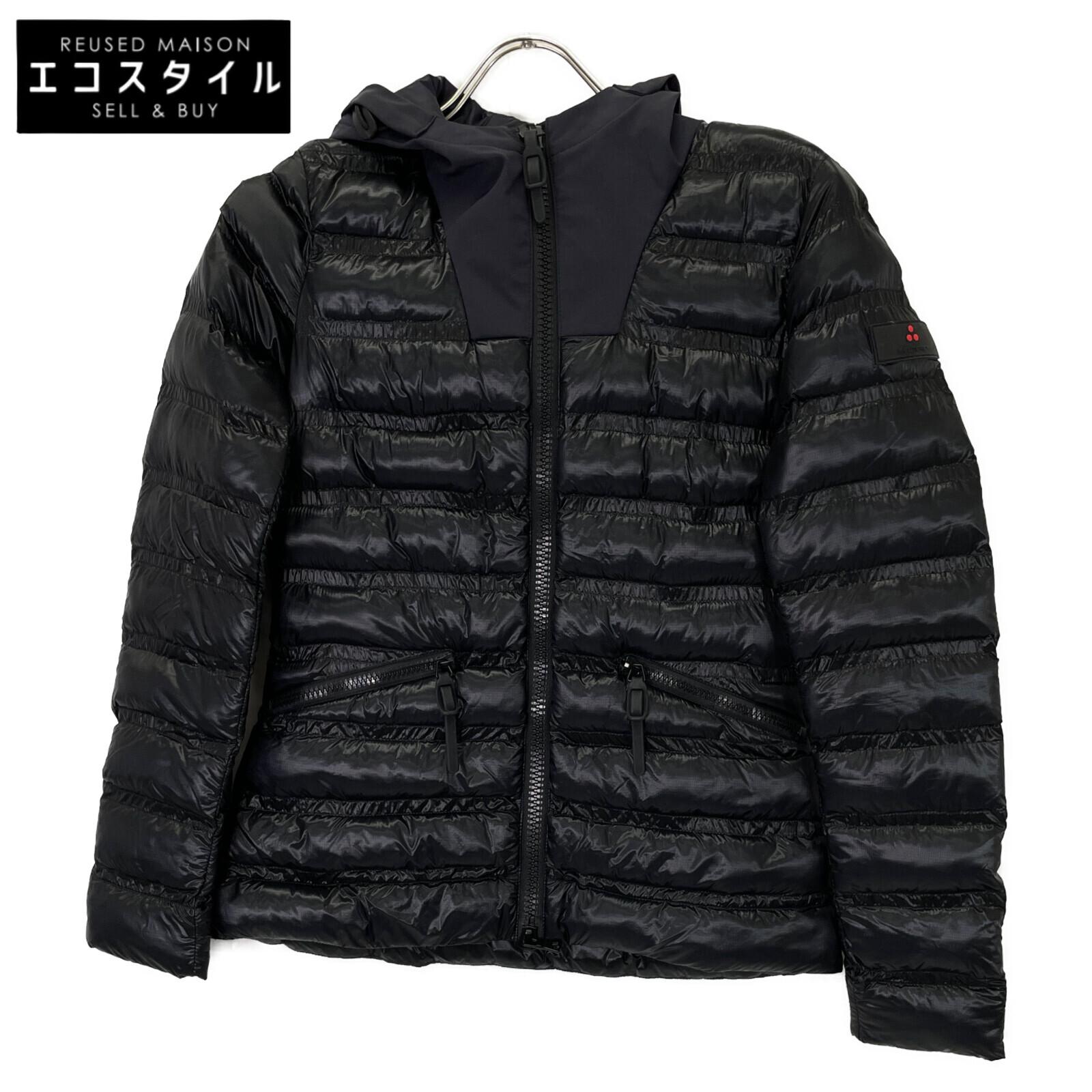 

PEUTEREY PED4212 Black Hooded Down Jacket Jacket 38 blackUsed