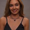 Black Heart Pearl Layered Necklace, Dainty Beaded Choker Set for Women Romantic Jewelry