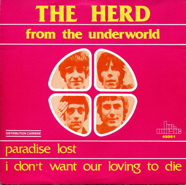 7inch Record HERD - From The Underworld 45051 BR Music 1983 Netherland Rock Used