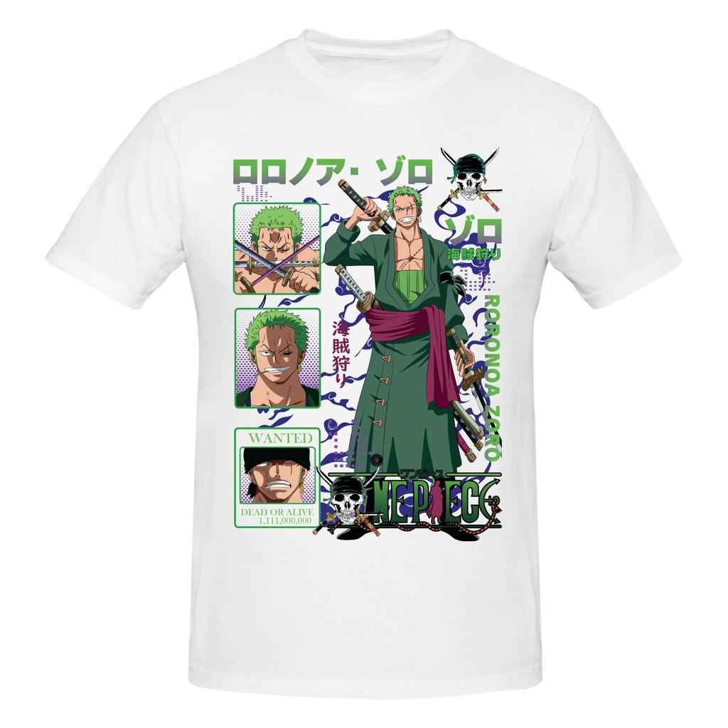 One Piece T Shirts Unisex Short Sleeve Luffy Tshirt Streetwear Casual Graphic Tee Tops 100 Cotton  Loose Oversized Clothes
