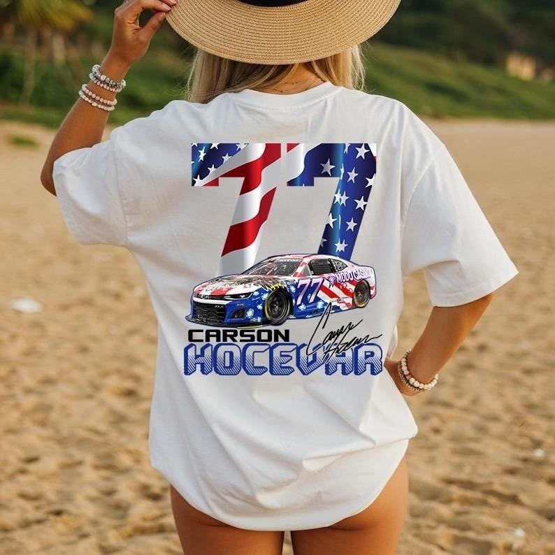 Carson Hocevar NASCAR Vintage Shirt,Vintage Racing Tee, Retro Motorsport Tee
