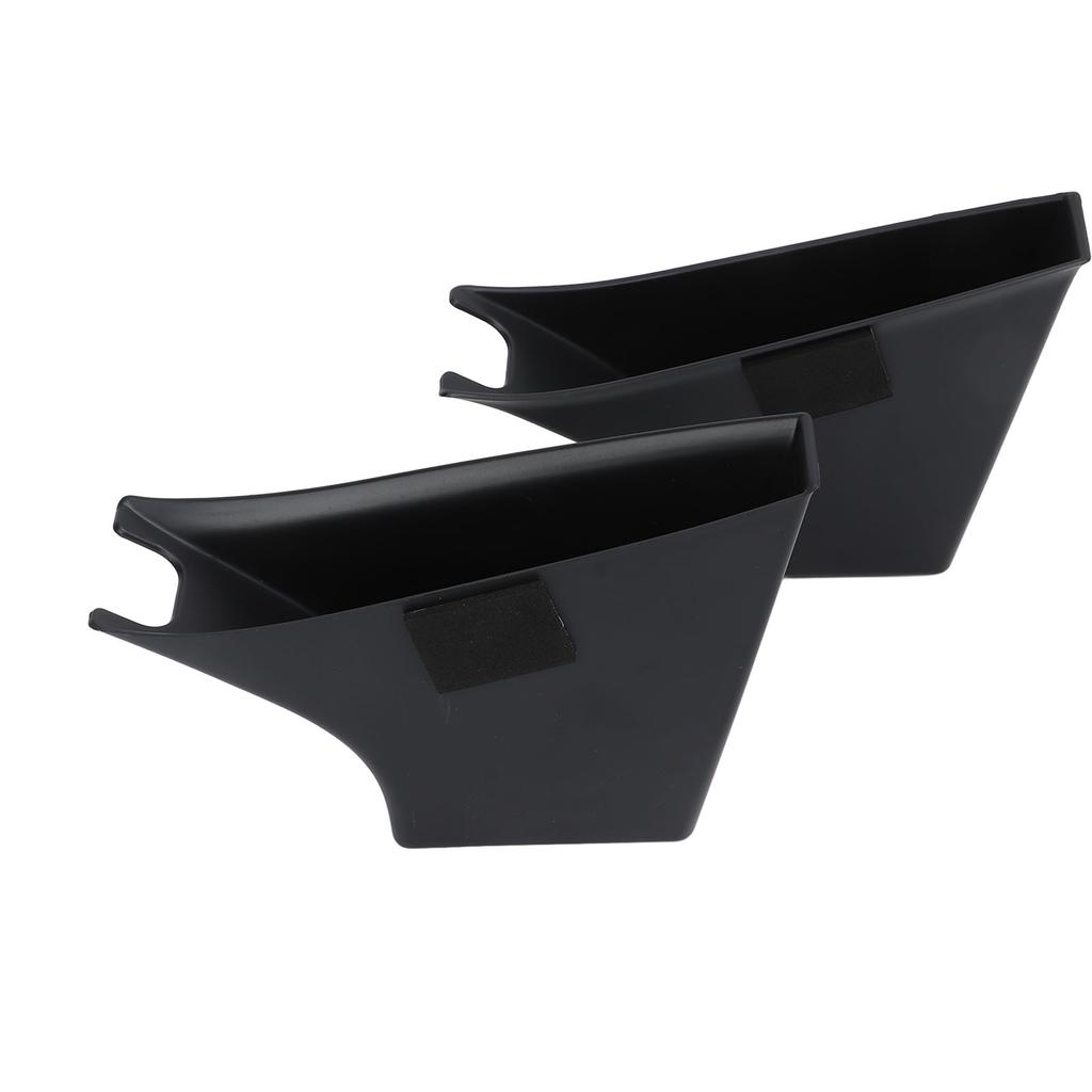 2 st Bil Dörr Förvaringslåda Anti-deformation ABS Praktiskt Ersättning för Tesla Model 3 Y Bakdörr