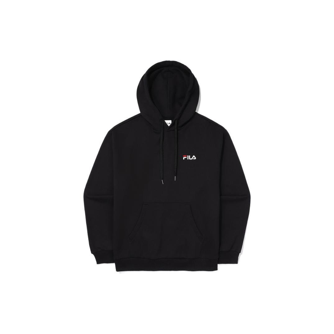 FILA Sweatshirts Unisex Black Hooded Moderate Regular FS2POE4105X-BLK 100