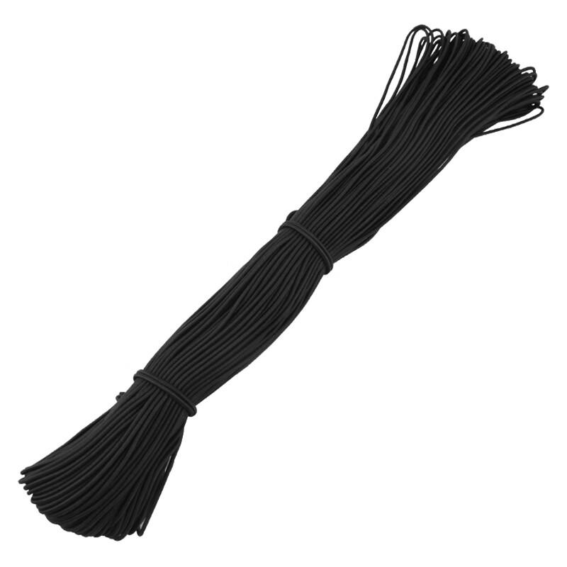 High Elastic Round Black Bungee Cord