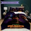 Five Nights Terror Freddy'S Threepiece Set 1 Duvet Cover 2 Pillowcase Without Core Without Core Duvet Cover And Pillowcase