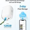 Outdoor Wifi Camera 2k Vicohome X83/wp - Wireless Ip Camera with Solar Panel for Home Monitoring