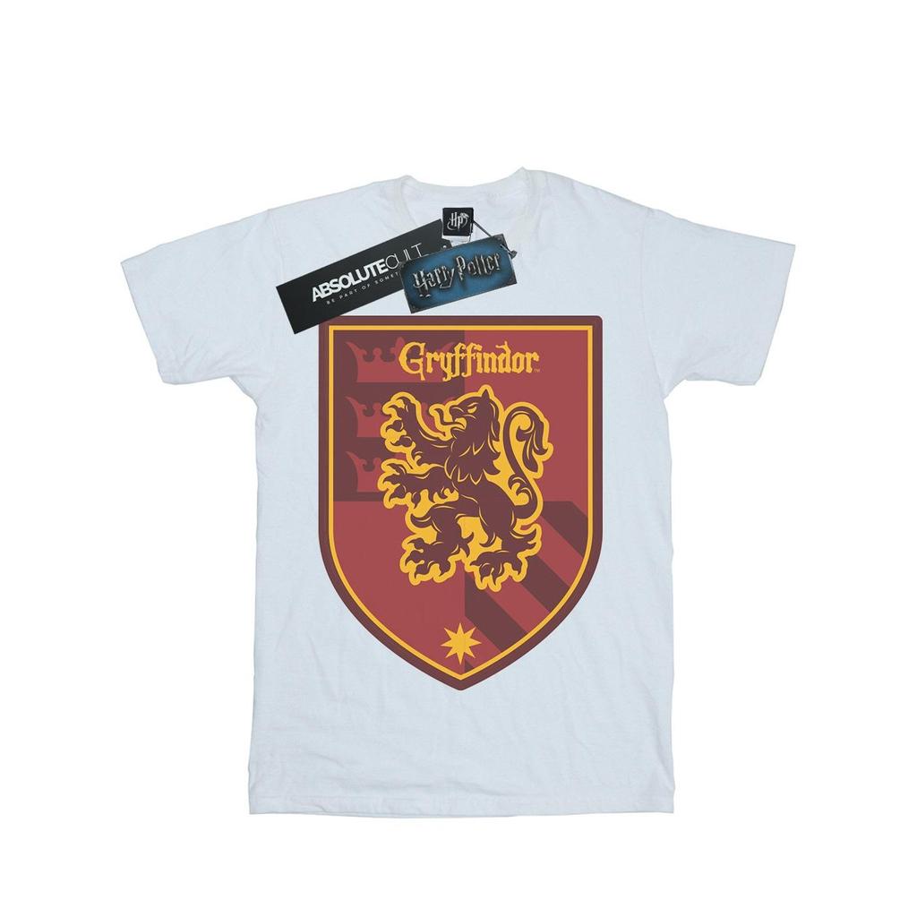 HARRY POTTER Camiseta Masculina Lisa Brasão Grifinória