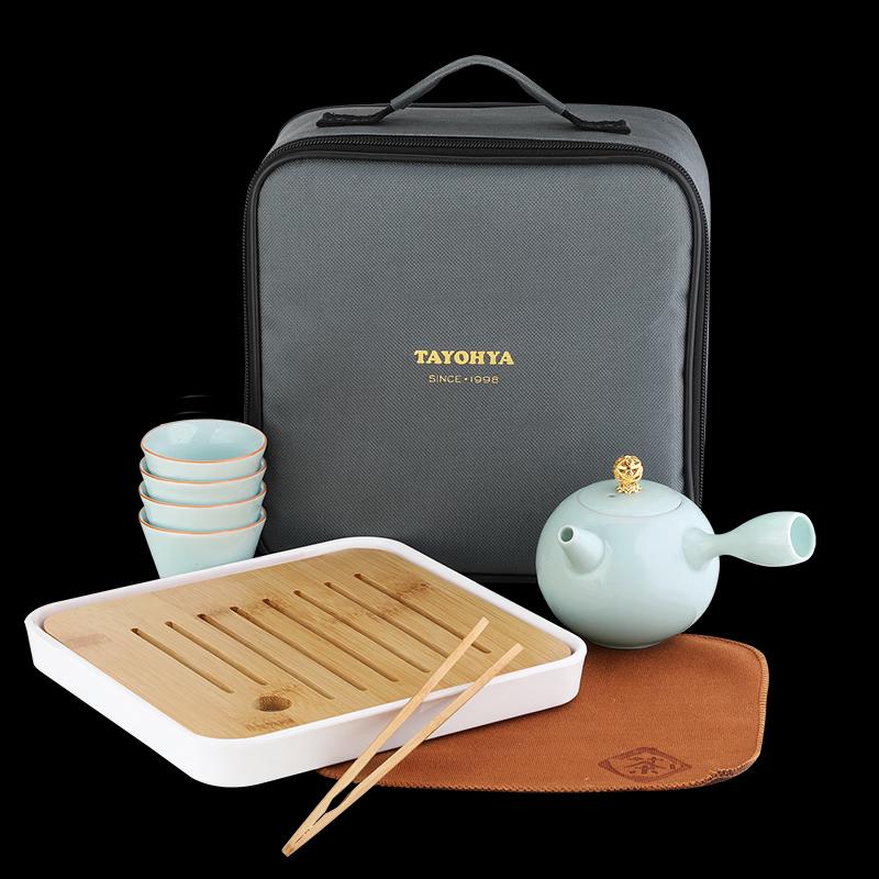 

TAYOHYA Fuyao Qingyun 9-Piece Ceramic Travel Tea Set