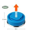 200ml Portable Silicone Folding Water Cup Outdoor Use Heat Resistant Telescopic Collapsible Foldable Mug With Lid For Travel Camping