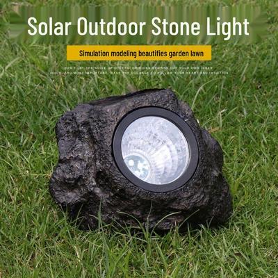 Solar LED Spotlight Outdoor Garden Lawn Decoration with Light Control