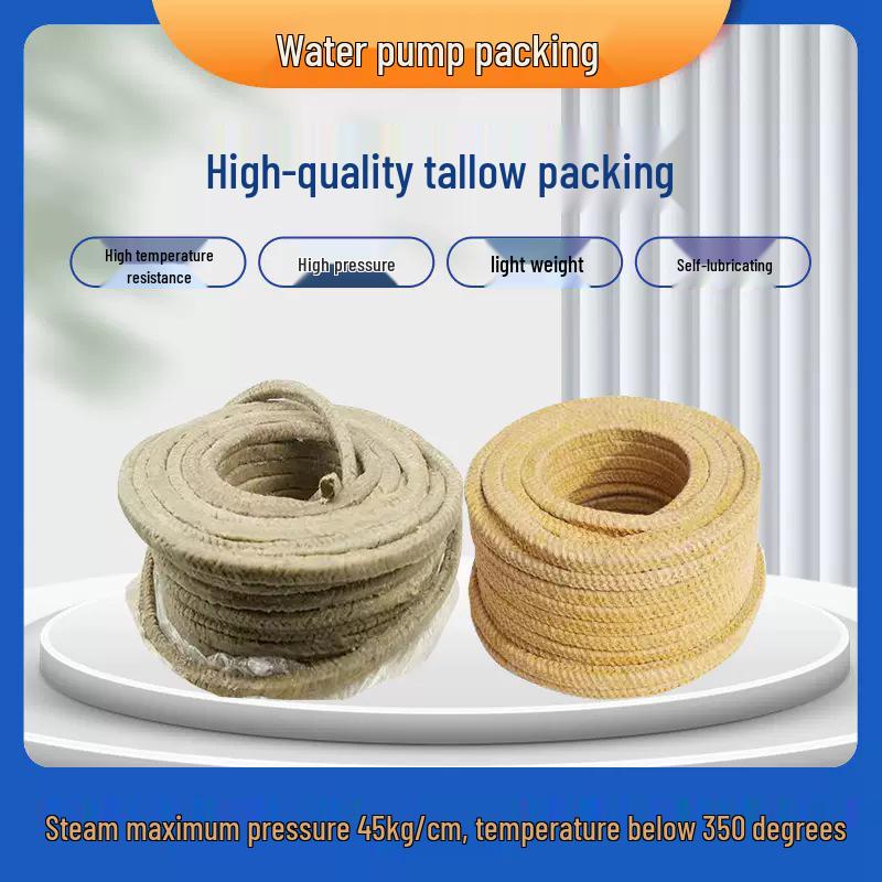 

Wear-Resistant High-Pressure Oil-Sealing Filler Rope Cotton Yarn