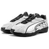 New PUMA Inhale Abrasion Resistant Low Top Running Shoes Men's Silver Black 402589-01