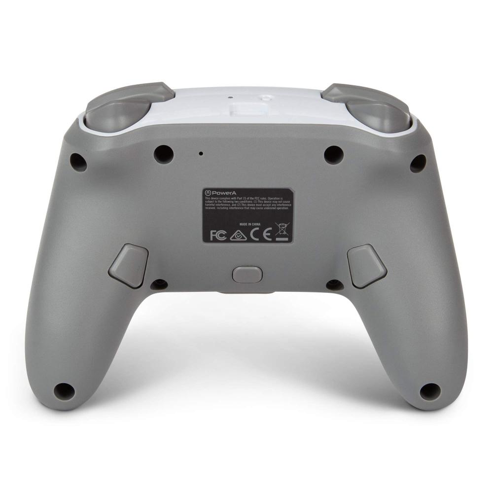 [Produs Licențiat Nintendo] Controller Wireless Îmbunătățit PowerA pentru Nintendo Switch - Alb [Garanție 2 Ani] 1518390JP-02