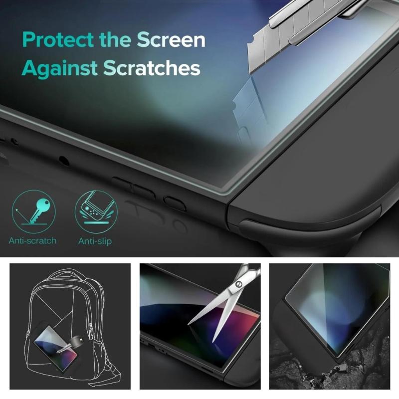 Scratch Resistant Game Machine Screen Guard Toughened Glass Using Shield Film Ensures Minimize Light Reflection for NSW2