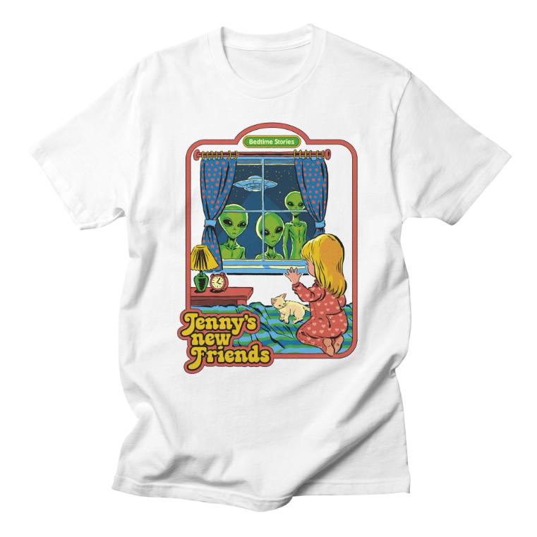 Classic Simple Cartoon Anime American Illustration Casual Tshirt Luxury Brand for Men and Women