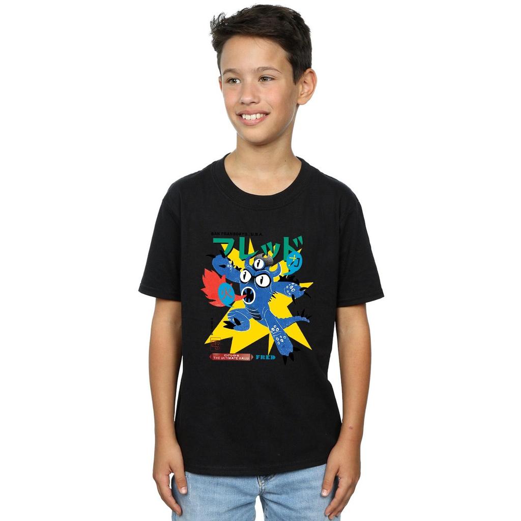 Disney Boys Big Hero 6 Fred Ultimate Kaiju T-Shirt