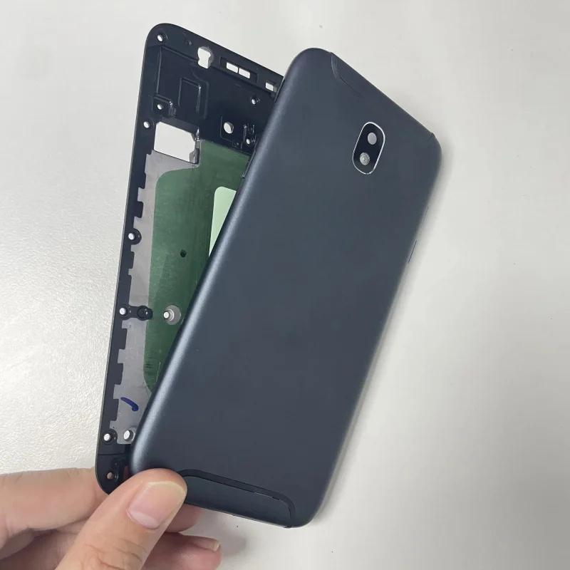 Pentru Samsung Galaxy J3 2017 J5 2017 J7 Pro J330F J530F J730F Carcasă LCD Cadru Frontal Capac Spate Baterie Piese de Schimb