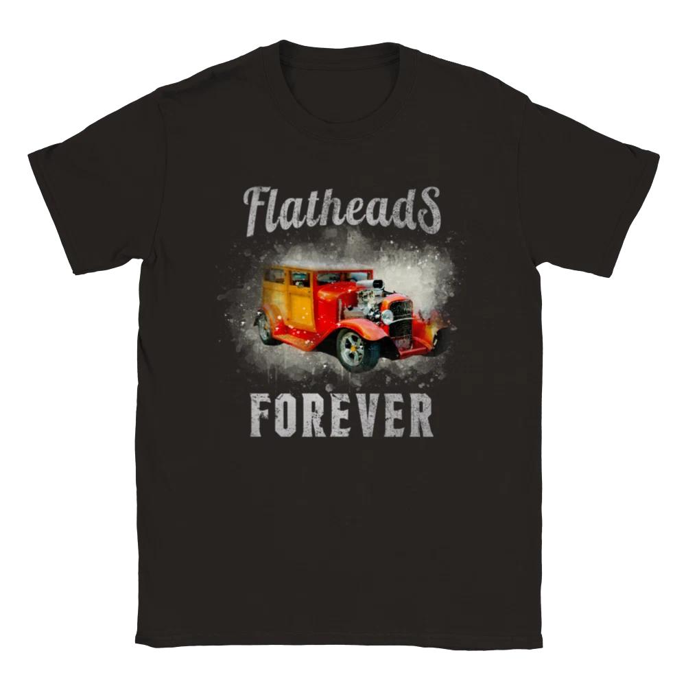 Flatheads Forever - Classic Unisex Crewneck T-shirt XS