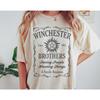Plus Size Women's Supernatural Winchester Brothers T-Shirt Breathable Stylish Versatile Street Style Oversized