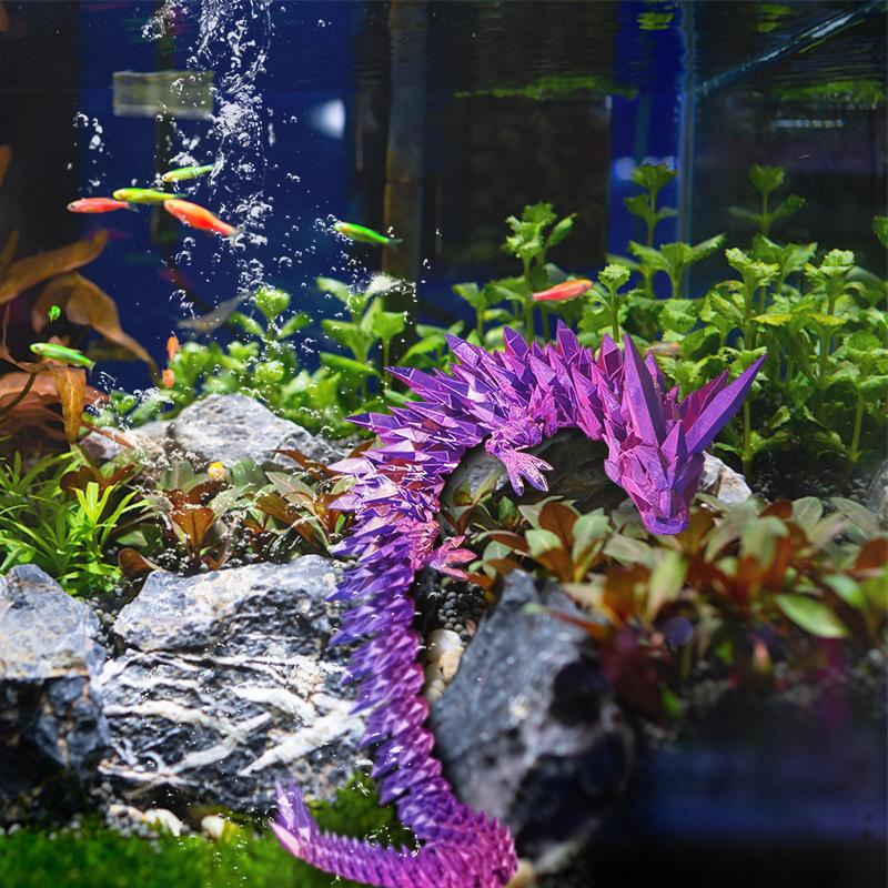 3D Imprimat Gem Dragon Articulat Rotativ 3D Dragon Jucărie Mystery Dragon Ouă Articulații Posibile Fidget Jucărie Surpriză Pentru Autism ADHD