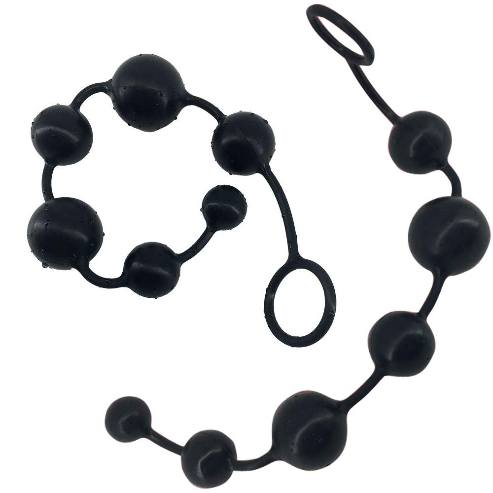 Hitasi Anal Anal Anal Anal Anal SM 6 Different Anal Beads with Anal Adult Maximum Diameter Plug, Beads, Balls, Pearls, Silicone, Painless, Plug,
