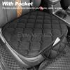 Wygodna poduszka na siedzenie samochodu przednia z torbą do przechowywania Uniwersalna podkładka ochronna na fotel samochodowy do pojazdu samochodowego SUV
