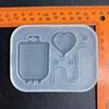 Nurse Theme Silicone Mold Crystal Epoxy Shaker Filler Silicone Molds Resin Fillings Mould Quicksand Resin Mold