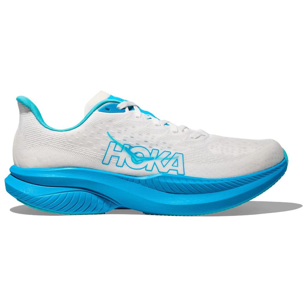 HOKA ONE ONE Mach 6 White Skyward Blue 1147790-WKY