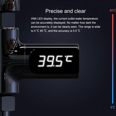 LED Digital Display Kitchen Electric Temperature Meter Gauge Baby Care ABS PC Shower Thermometer Bathroom Accessories