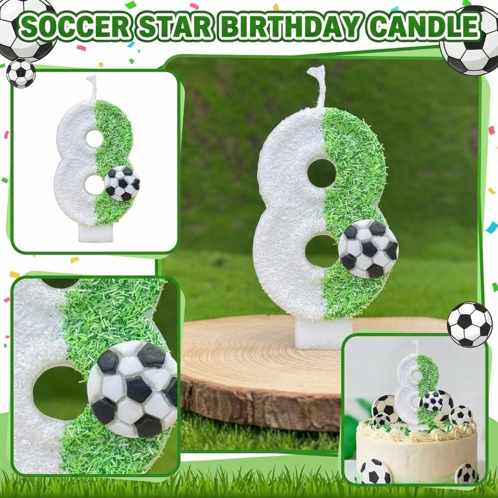 Fashion Cartoon Creative Birthday Candles Party Digital Candles