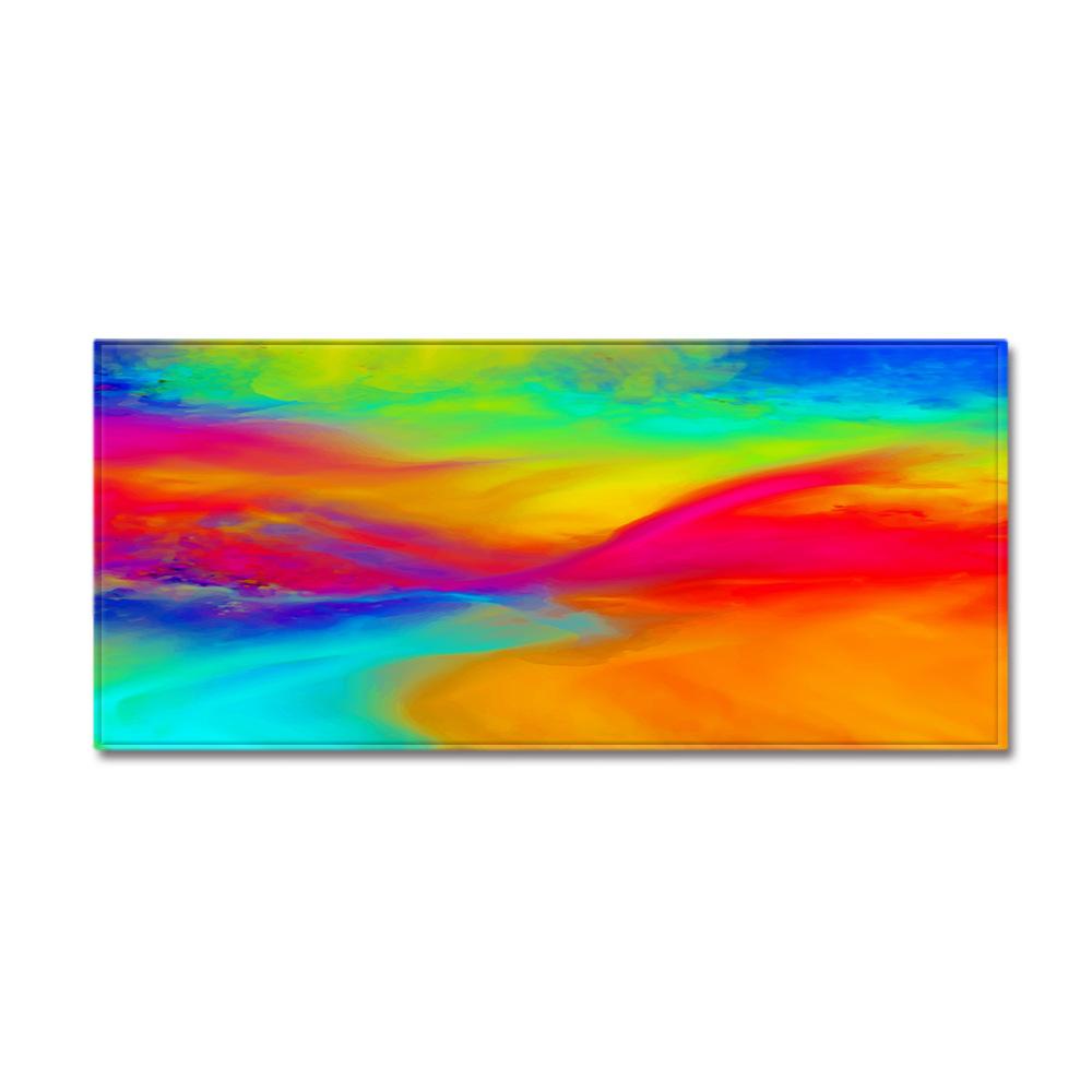 Kitchen Strip Gradual Change Floor Mat Doormat Carpet Foot Pad Fixed Zhi