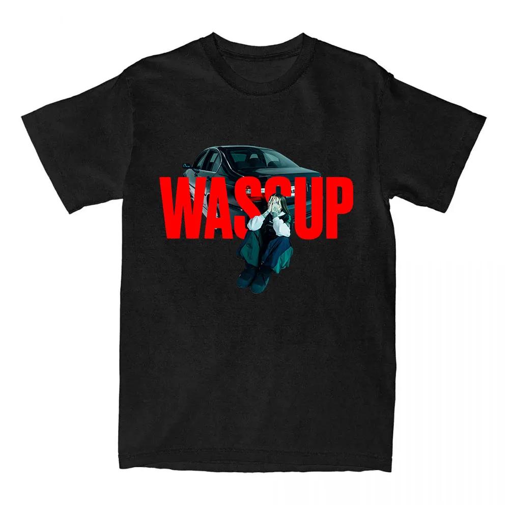 

2026 T-shirt Women Tee Young Miko WASSUP Single Summer Cotton Round Neck Tshirt Casual Singer Printing T Shirt Unisex Streetwear 5XL різнокольоровий