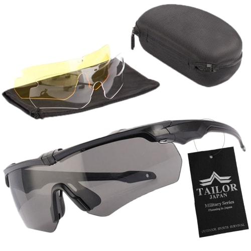 

TAILOR JAPAN Очень толстые стрелковые очки, Очки для страйкбола, Тактические очки, Спортивные солнцезащитные очки, Поляризованные линзы, Поликарбонатные очки, Страйкбол, Набор
