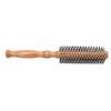 Round Curling Comb Wooden Anti Static Handle Reduces Frizz Round Styling Brush for Hair Salon Home Use Large 9.17 X