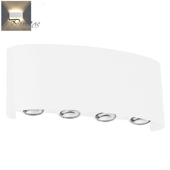 LED-Wandleuchte, hohe Helligkeit, IP64, wasserbeständig, rostfrei, einfache Installation, Korridor-Außenwandleuchte