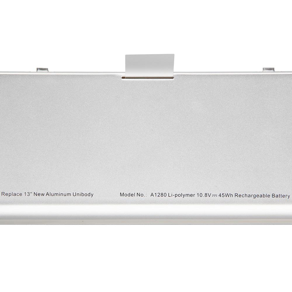 Erstatningsbatteri for MacBook 13 A1278 2008 MB467 MB771 MB466 A1280 Laptop-batteri 45Wh