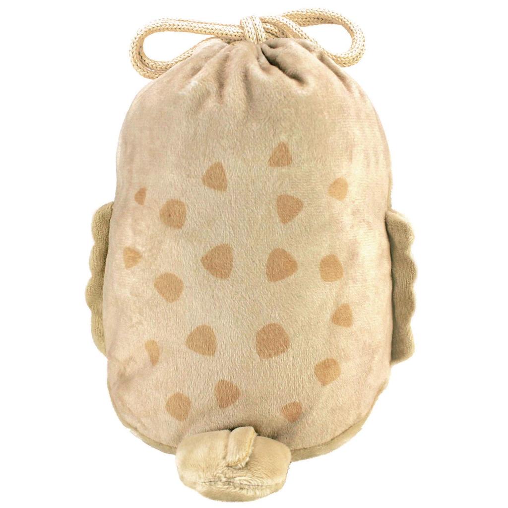 Tsujicell Anything Creature Plush Drawstring Bag Large Asteroid Fish