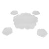 Flower Coaster Resin Molds Pieces Coaster Silicone Resin Molds Set for Home Decoration