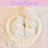 Wooden Craft Bunny Decor With Engraved Design For Home Entryway And Gift Giving