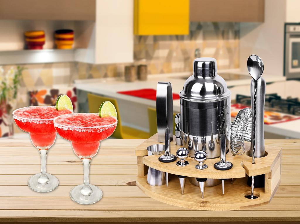 Chester Chrome Bartender Set, 12 Pieces