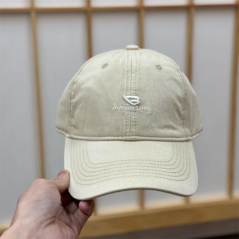 Spring And Summer High Quality Soft Top Letter Embroidered Baseball Cap Women'S Casual Versatile Outdoor Outing Visor