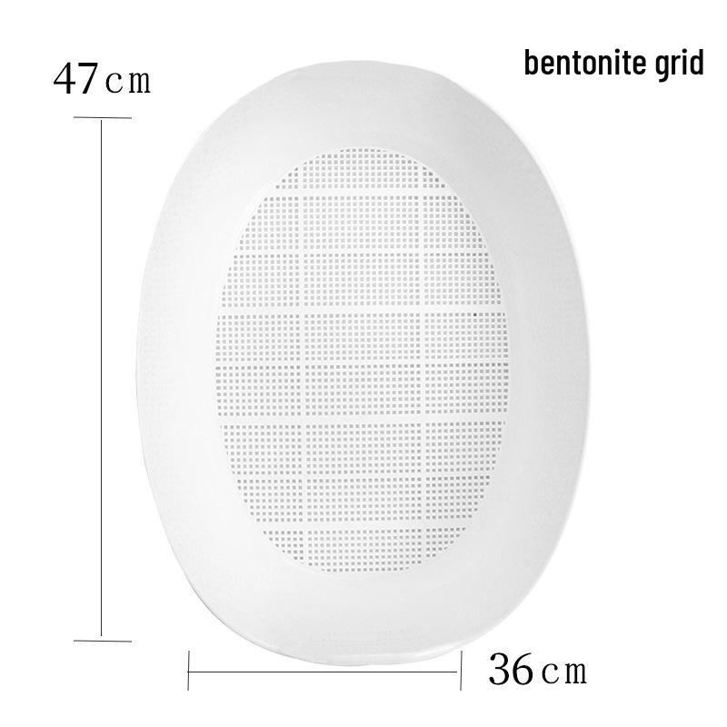 Mika Enclosed Cat Litter Box with Door Panel, Garbage Bag Drawers, and Accessories Upgrade